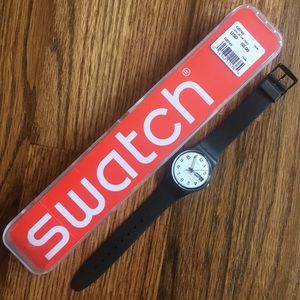 Swatch "Once Again" black watch